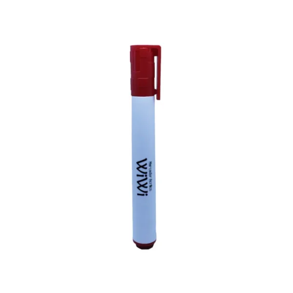 MARCADOR P/PIZARRA WIWI ROJO