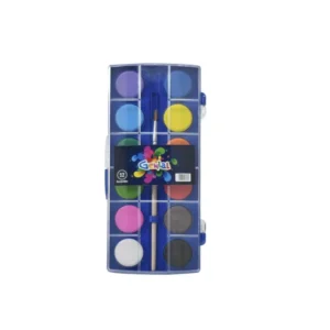 ACUARELA 12 COLORES GENIAL + PINCEL