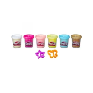 PLASTILINA PLAY DOH 6 COLORES CONFETTI 12OZ