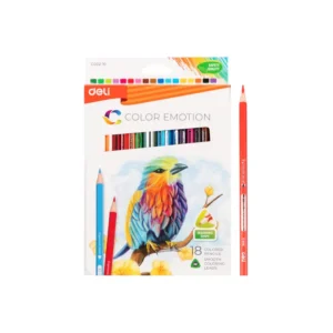 LAPIZ COLOR LARGO PQT18 DELI TRIANG EMOTION