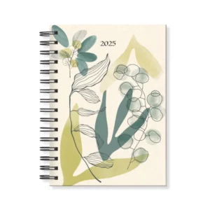 AGENDA ESPIRAL 2025 FERRINI C/DISE?O SALVIA