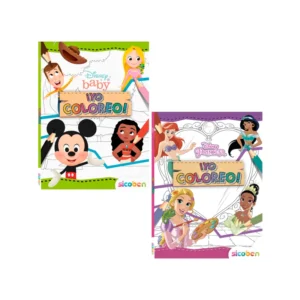 LIBRO DE ACTIVIDADES YO COLOREO CON DISNEY SURT 24 PAG