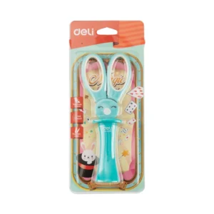 TIJERA 5 2/5" ESCOLAR DELI SURT C/PROTECTOR CONEJO