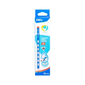 LAPIZ GRAFITO HB PQT12 TRIANG DELI AZUL