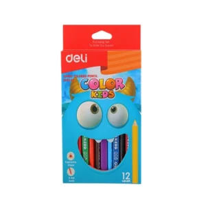 LAPIZ COLOR LARGO PQT12 DELI JUMBO