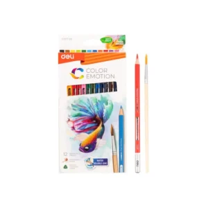 LAPIZ COLOR LARGO PQT12 DELI ACUARELA EMOTION