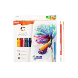LAPIZ COLOR LARGO PQT24 DELI ACUARELA EMOTION