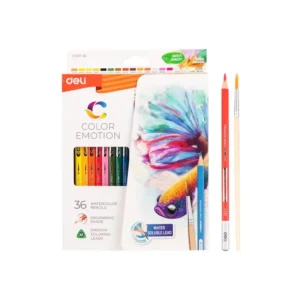 LAPIZ COLOR LARGO PQT36 DELI ACUARELA EMOTION