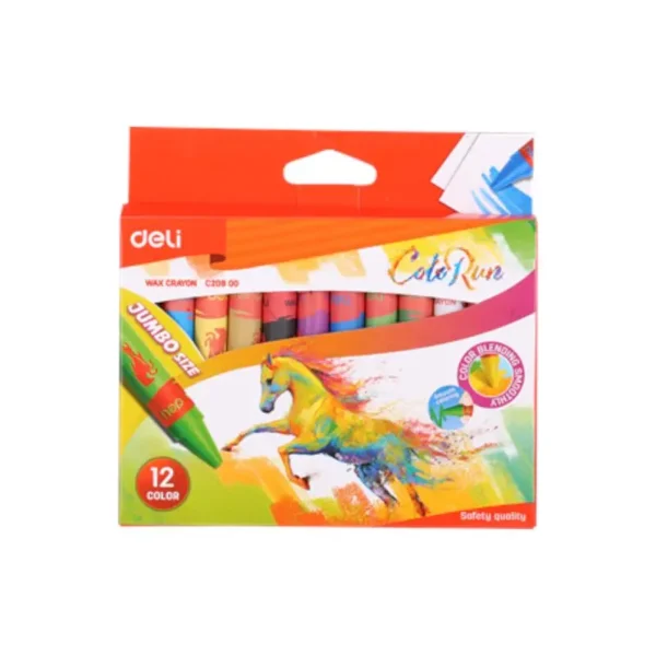 CRAYON PQT12 JUMBO DELI
