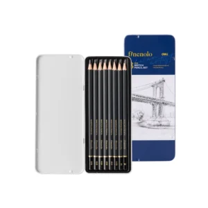 LAPIZ GRAFITO SET DIBUJO TECNICO PQT8 DELI CAJA