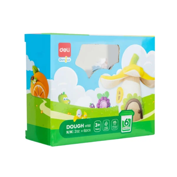 MASA P/MOLDEAR 6 COLORES DELI 2OZ 3Y+