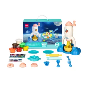 PLASTILINA DELI SET SPACE 19PZS