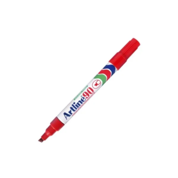 MARCADOR ARTLINE PERMANENTE ROJO EK-90