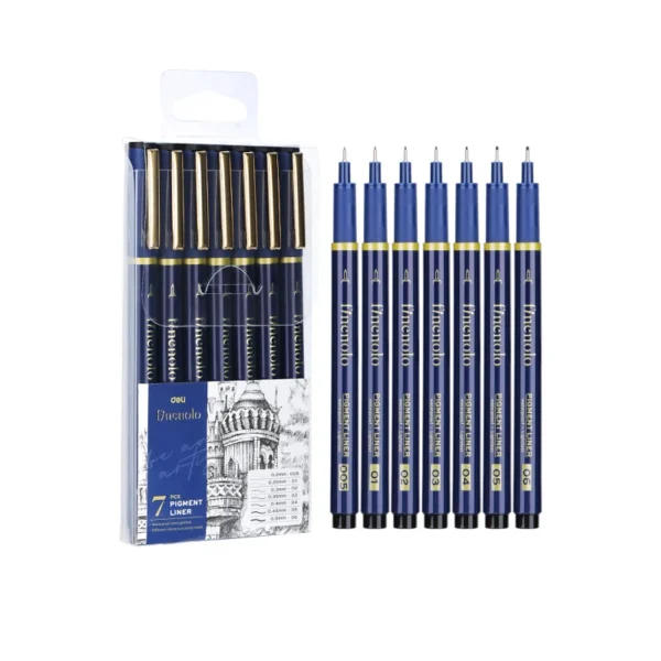 CHINOGRAFO DELI 7PCS 0.05/0.1/0.2/0.3/0.4/0.5/0.6