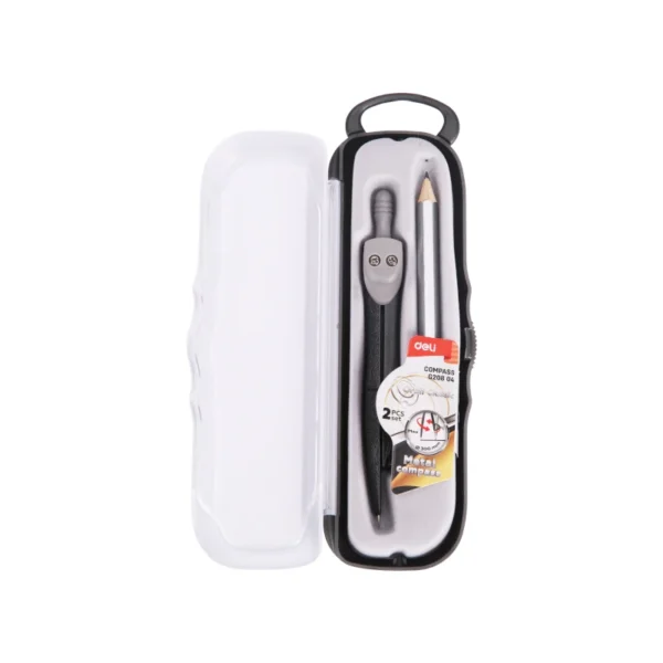 COMPAS METAL DELI C/LAPIZ ESTUCHE