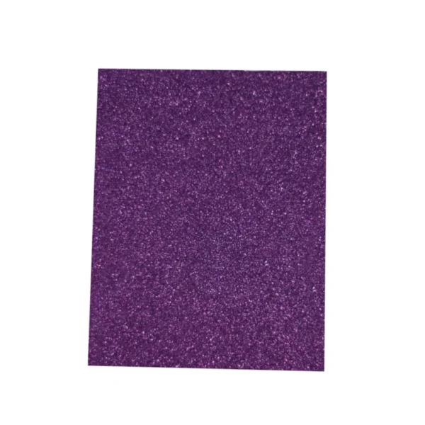 FOAMY PLG ESCAR MORADO PQT10 50X70CM