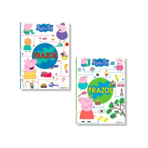 LIBRO DE ACTIVIDADES TRAZOS CON PEPPA SURT 24 PAG