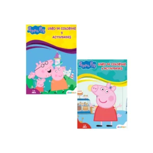 LIBRO DE ACTIVIDADES Y COLOREAR PEPPA SURT 24 PAG