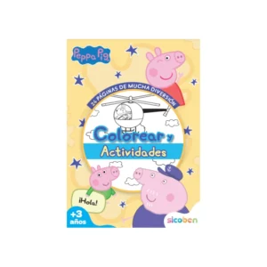 LIBRO DE ACTIVIDADES YO COLOREO CON PEPPA PIG 24 PAG