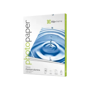 PAPEL FOTO 8.5X11 20HJS ALUMINIA 235GR KPA-320 PRUEBA AGUA KLIPX