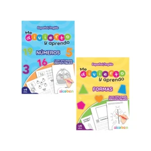 LIBRO DE ACTIVIDADES ME DIVIERTO Y APRENDO FORMAS / NUMEROS SURT 48 PAG