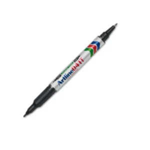 MARCADOR ARTLINE PERMANENTE NEGRO DOBLE PUNTA