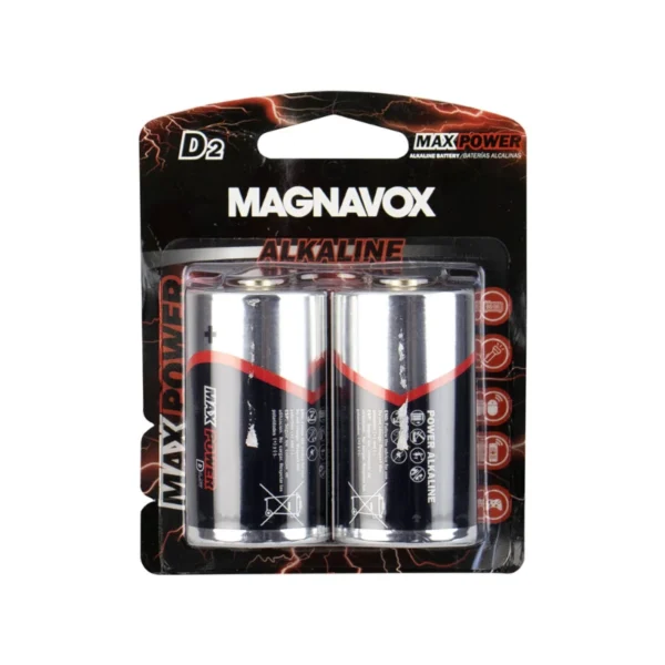 BATERIA ALCALINA MAGNAVOX AAA PAQ-2