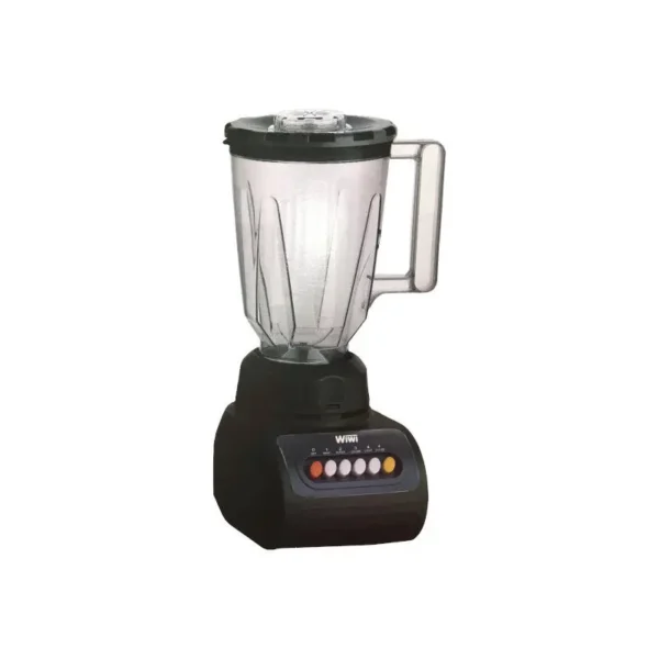 LICUADORA 1.5L V/PLAST 8 VEL 350W WIWI NEGRO